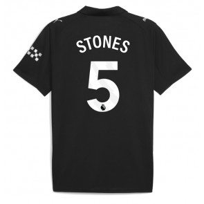 Lacne Muži Futbalové dres Manchester City John Stones #5 2025-26 Krátky Rukáv - Preč